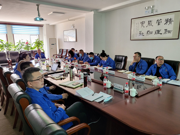 烏海市千里山供電分公司開展班組定級(jí)，提升班組管理