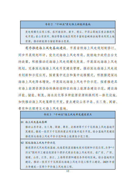 發(fā)改委、能源局等九部委聯(lián)合印發(fā)發(fā)布“十四五”可再生能源規(guī)劃！