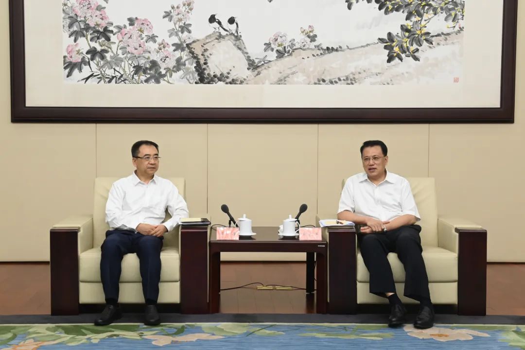 大唐集團(tuán)公司黨組書記、董事長鄒磊拜會浙江省委書記、省人大常委會主任袁家軍