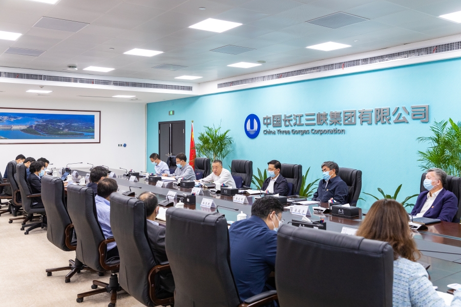 三峽集團黨組傳達學(xué)習貫徹黨的二十大精神