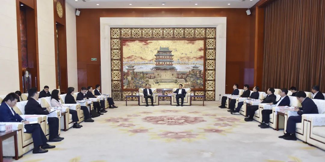 大唐集團(tuán)有限公司黨組書記、董事長鄒磊拜會(huì)江西省省長葉建春