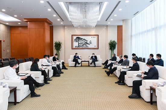 華能集團總經(jīng)理、黨組副書記鄧建玲會見沈鼓集團董事長戴繼雙