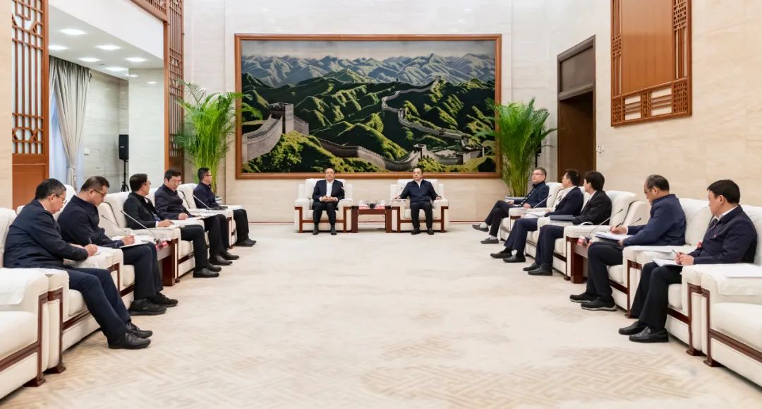 大唐集團(tuán)黨組書記、董事長(zhǎng)鄒磊會(huì)見哈電集團(tuán)黨委書記、董事長(zhǎng)曹志安