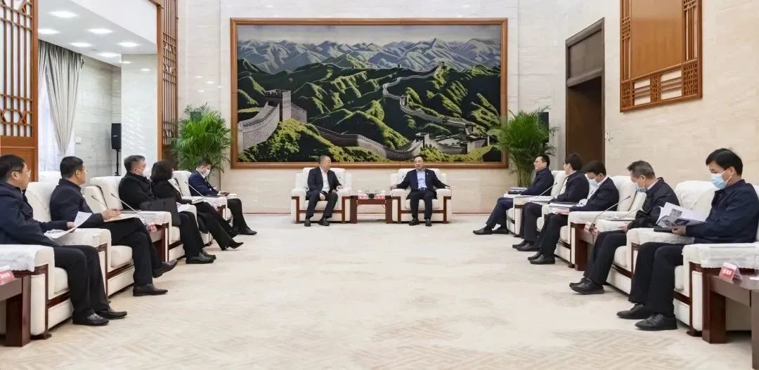 大唐集團(tuán)黨組書記、董事長(zhǎng)鄒磊會(huì)見鐵嶺市委書記、市人大常委會(huì)主任宋誠(chéng)