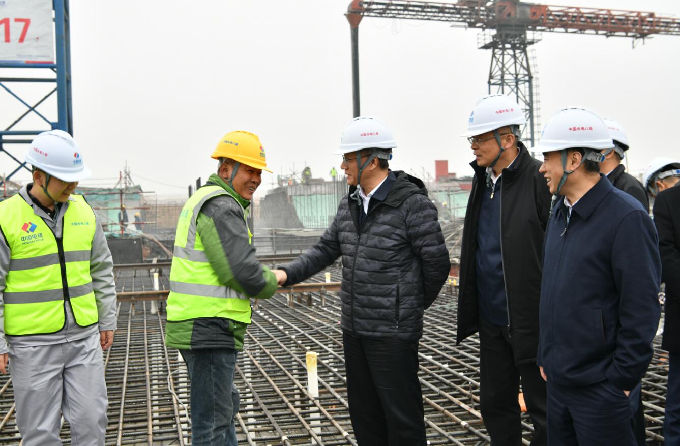 中國電建黨委副書記、總經(jīng)理王斌赴基層開展安全生產(chǎn)督導(dǎo)并調(diào)研