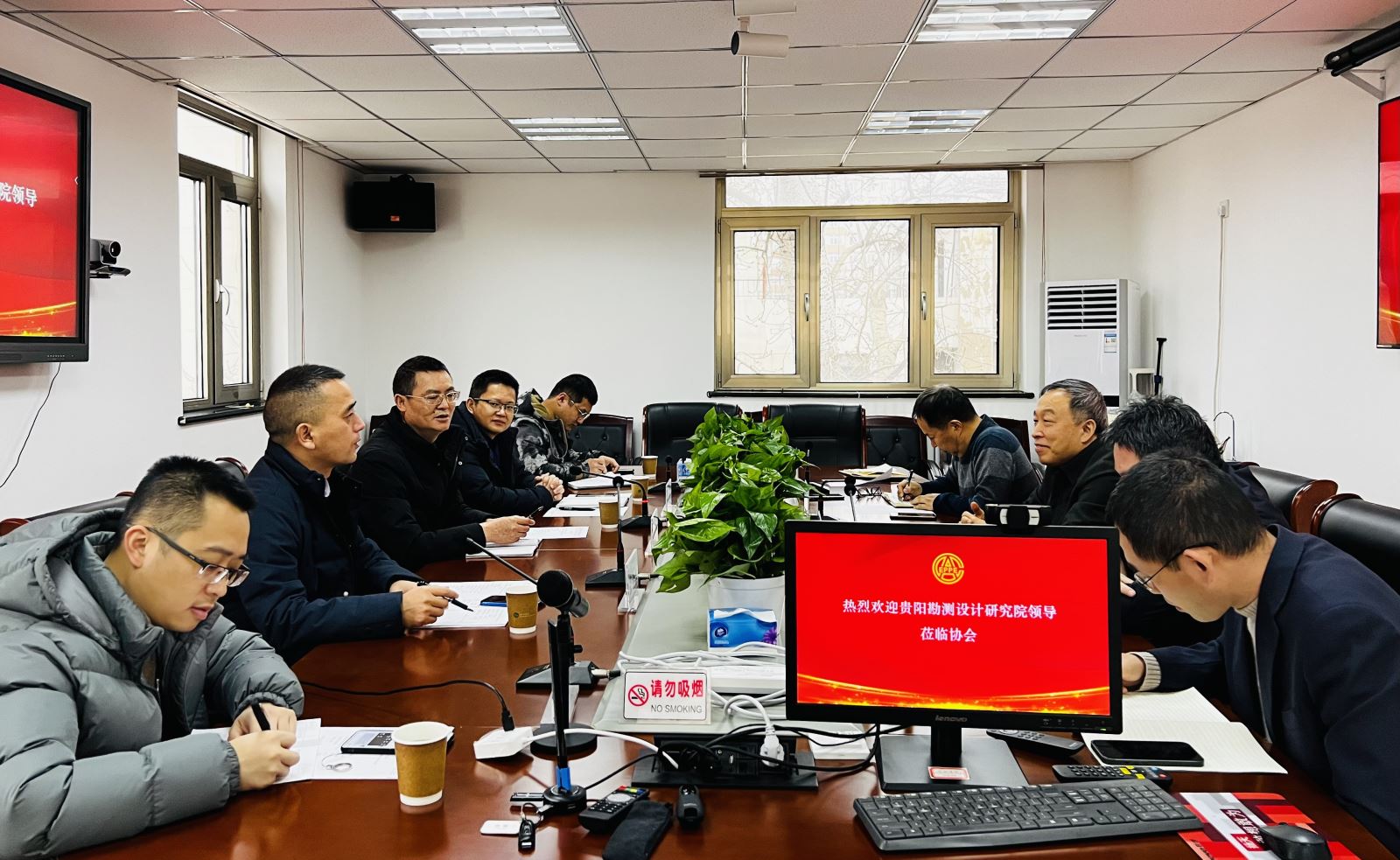 中國電力規(guī)劃設(shè)計協(xié)會李愛民與中國電建貴陽院、國網(wǎng)江蘇電力設(shè)計咨詢公司領(lǐng)導(dǎo)座談交流