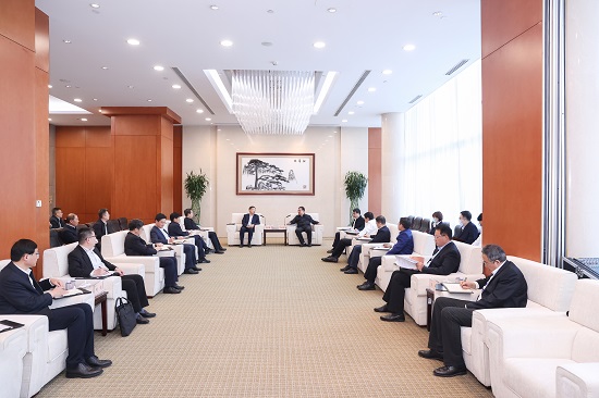 華能集團有限公司總經(jīng)理、黨組副書記鄧建玲會見淄博市委書記馬曉磊