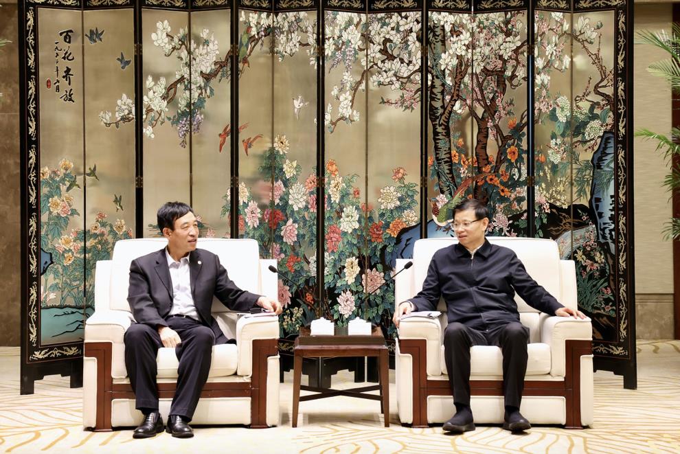 中國(guó)能建黨委副書記、總經(jīng)理孫洪水拜會(huì)江蘇省省長(zhǎng)許昆林