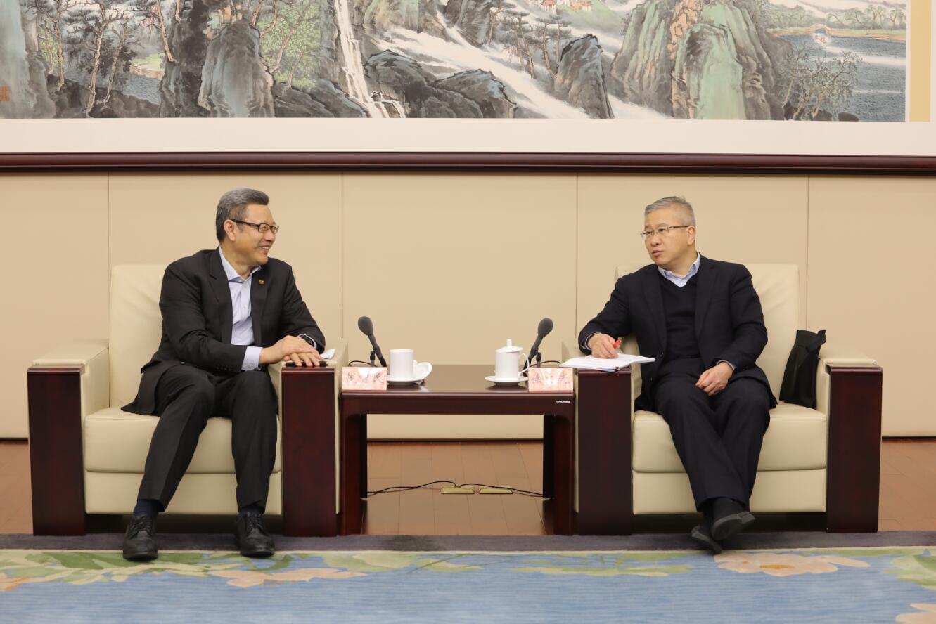 國家電投黨組書記、董事長錢智民拜會浙江省委常委、常務(wù)副省長徐文光