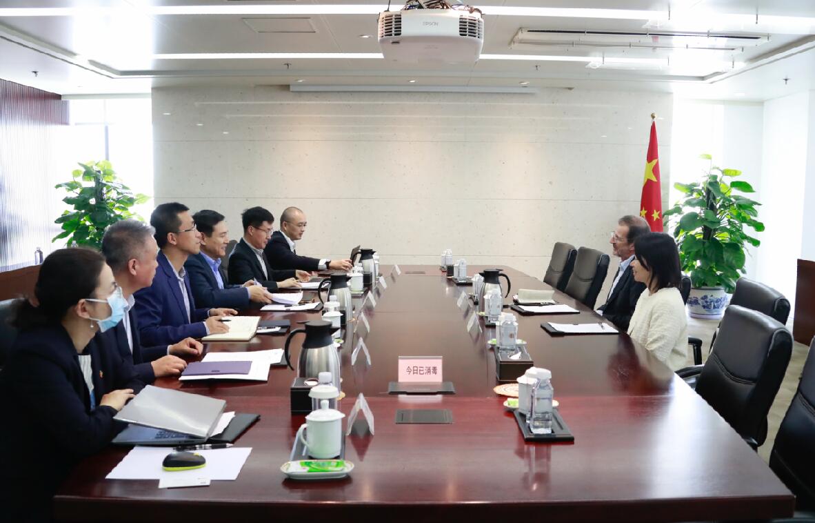 國家電投黨組成員、副總經(jīng)理陳海斌會見國際鋁業(yè)協(xié)會秘書長邁爾斯·珀瑟