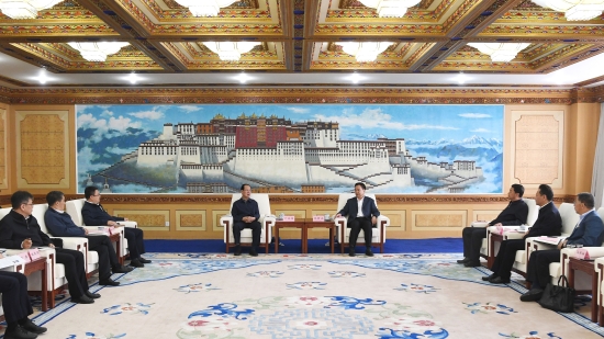 中國電建黨委書記、董事長丁焰章拜會(huì)西藏自治區(qū)黨委書記王君正、自治區(qū)主席嚴(yán)金海