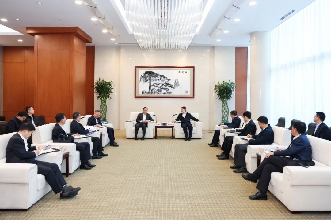 華能集團黨組書記、董事長溫樞剛會見中國鐵建黨委書記、董事長汪建平