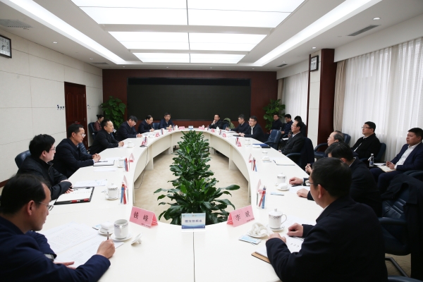 中國電建黨委書記、董事長丁焰章拜會水利部黨組書記、部長李國英
