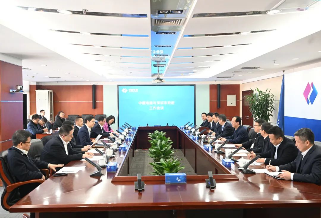 中國電建黨委書記、董事長丁焰章會見深圳市副市長張禮衛(wèi)