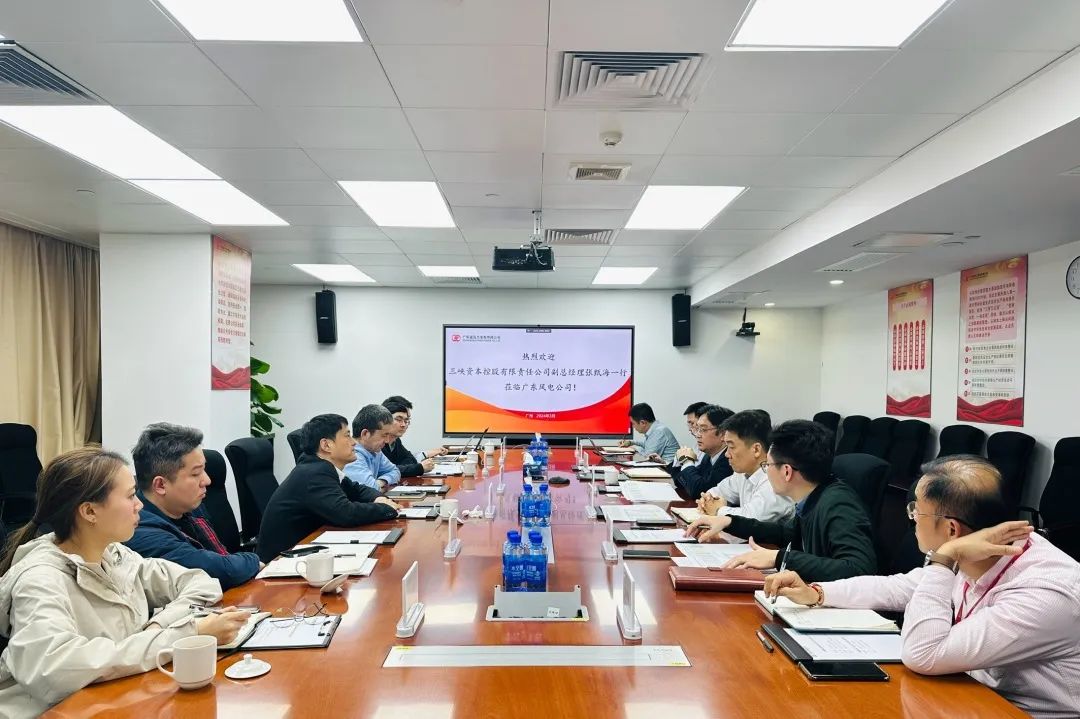 三峽資本與廣東風(fēng)電、深圳能源座談