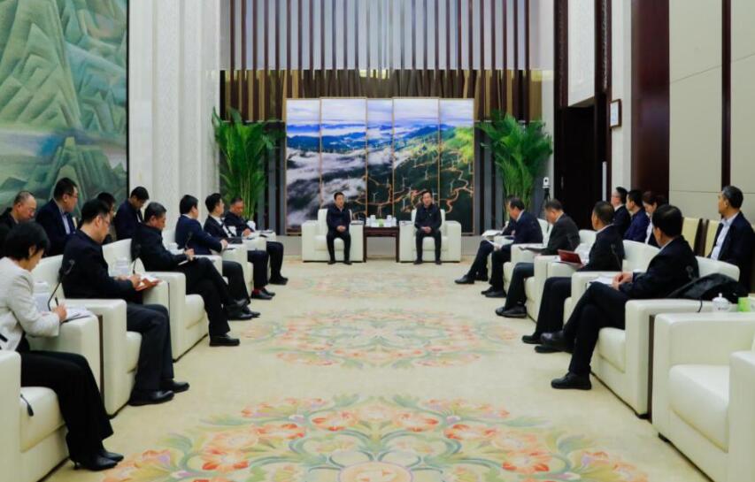 國家電投黨組書記、董事長劉明勝會見遼寧省委常委、沈陽市委書記王新偉