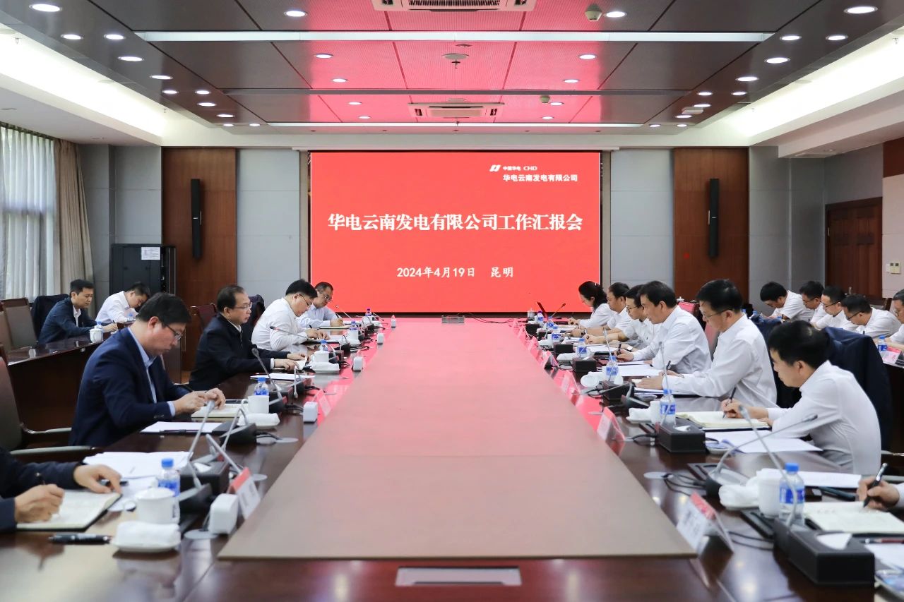 華電黨組書記、董事長江毅赴華電云南區(qū)域調研