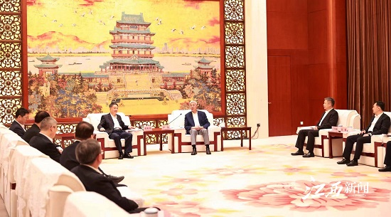 華能集團(tuán)黨組書記、董事長(zhǎng)溫樞剛拜會(huì)江西省委書記尹弘