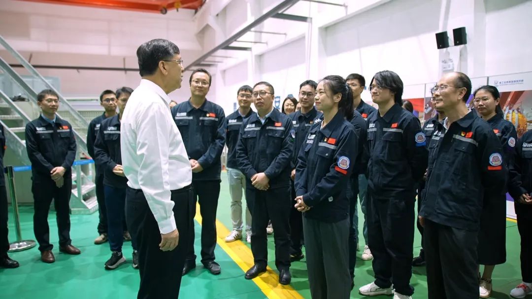 科技部黨組書記、部長陰和俊到中核集團(tuán)基層單位宣講黨的二十屆三中全會(huì)精神