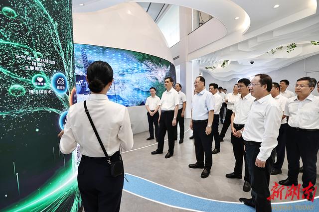 湖南省委副書記、省長毛偉明調(diào)研新型電力系統(tǒng)建設(shè)情況