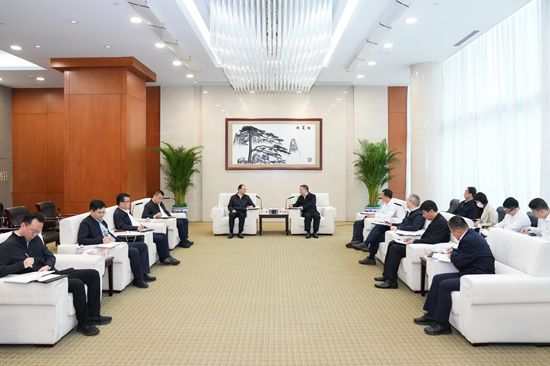 華能集團總經理、黨組副書記張文峰會見甘肅省副省長王鈞