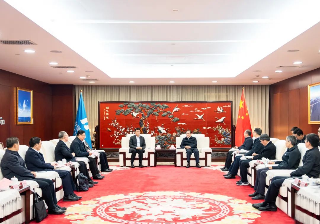 華電集團(tuán)黨組書記、董事長江毅會見揚(yáng)州市委書記王進(jìn)健