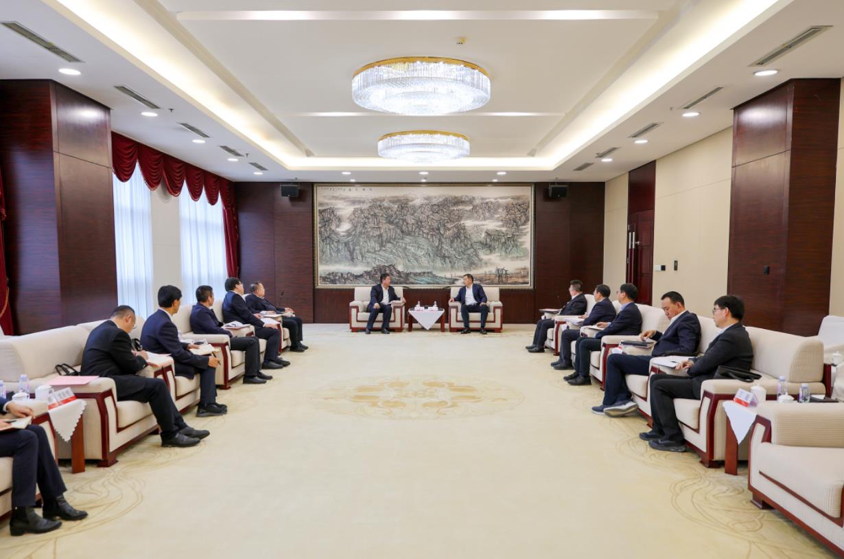 大唐甘肅公司黨委書記、董事長王建偉拜會(huì)國網(wǎng)甘肅省電力公司董事長、黨委書記林一凡