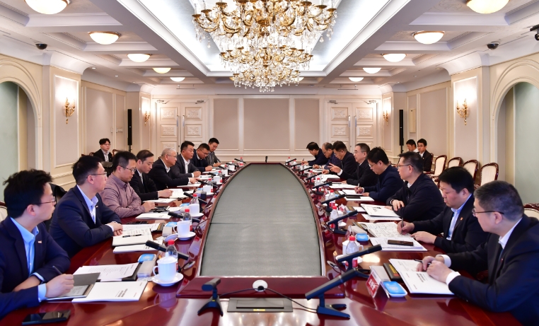 大唐集團(tuán)鄒磊與海辰儲能董事長吳祖鈺會(huì)談