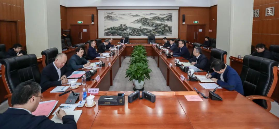 中核集團(tuán)會(huì)見中國一重董事、總經(jīng)理、黨委副書記呂智強(qiáng)一行