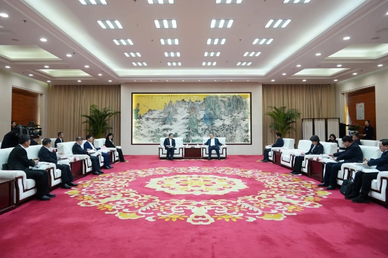 中國(guó)能建黨委書(shū)記、董事長(zhǎng)宋海良拜會(huì)安徽省委副書(shū)記、省長(zhǎng)王清憲